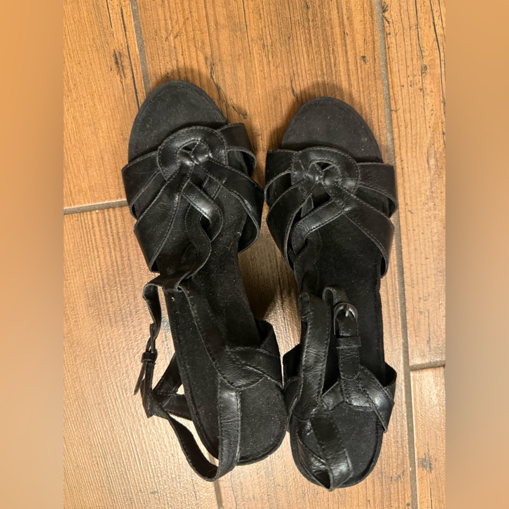 A2 By Aerosoles Black Sandals